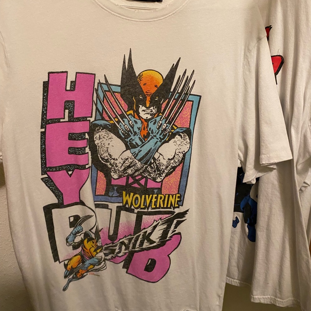 Junk Food Clothing White Tee with Graphic